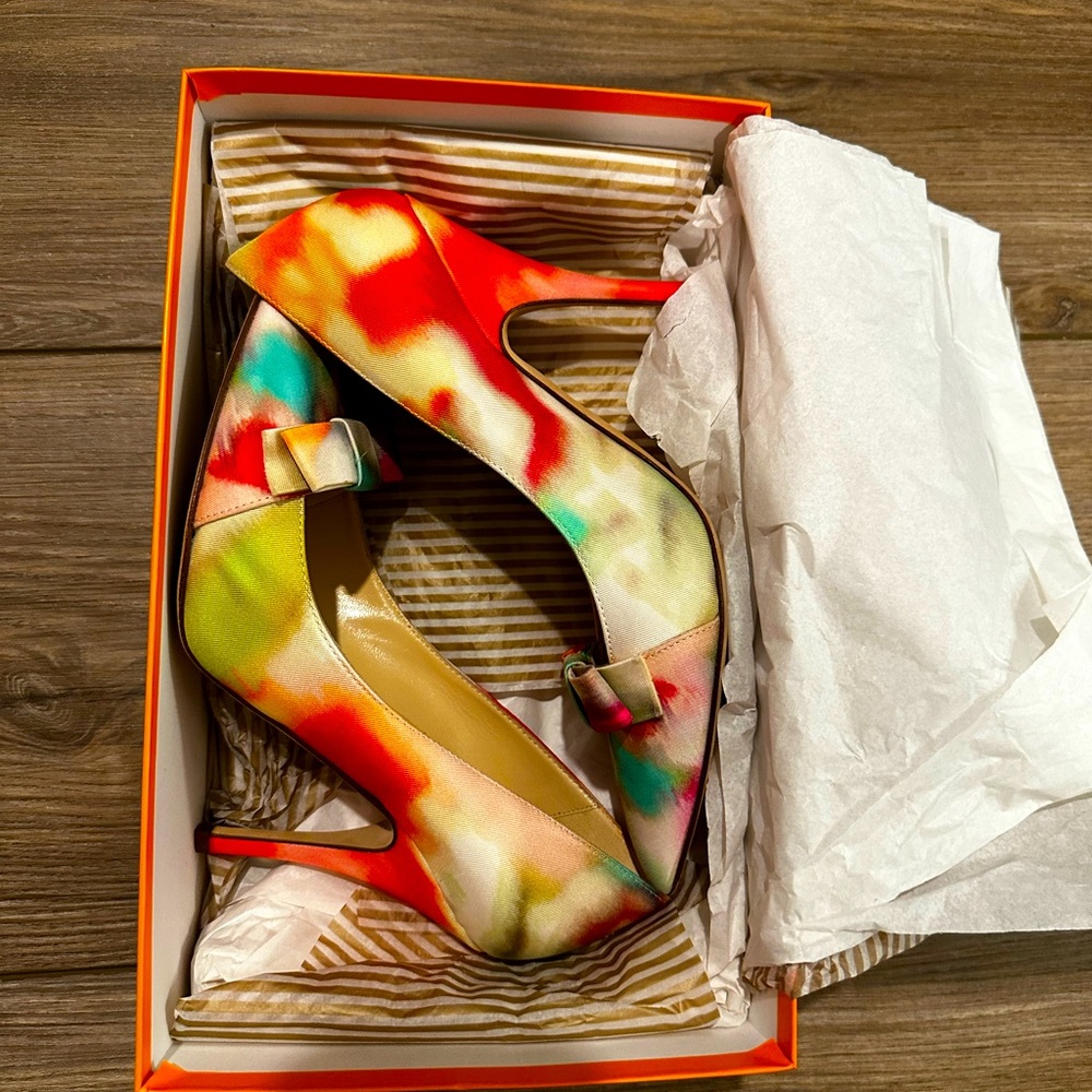 Kate Spade New York Lilia Pump, Floral, Size 7.5 - Picture 3 of 4